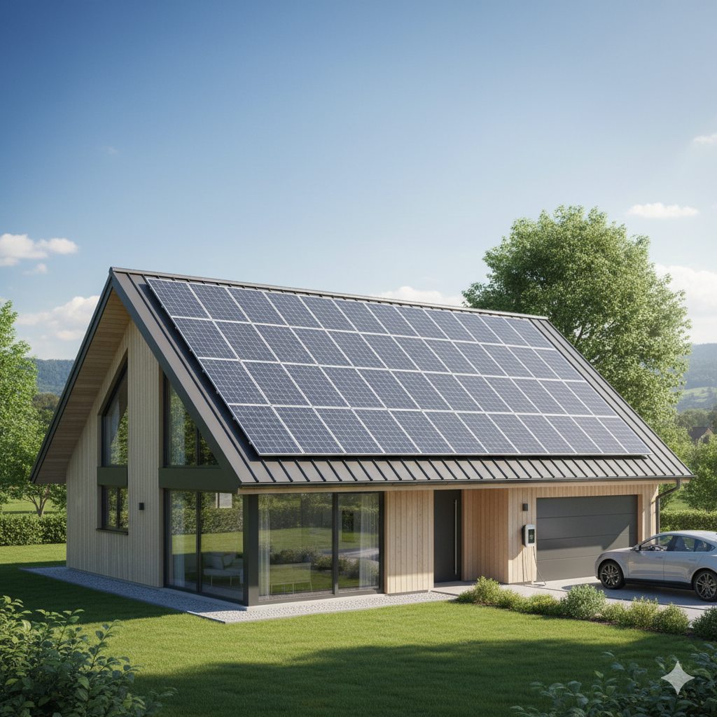 Installation de panneaux solaires